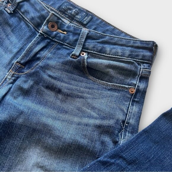 Lucky Brand Lolita Skinny Jeans Mid Rise DarkWash Stretch Denim Blue Size 0 - Picture 2 of 14